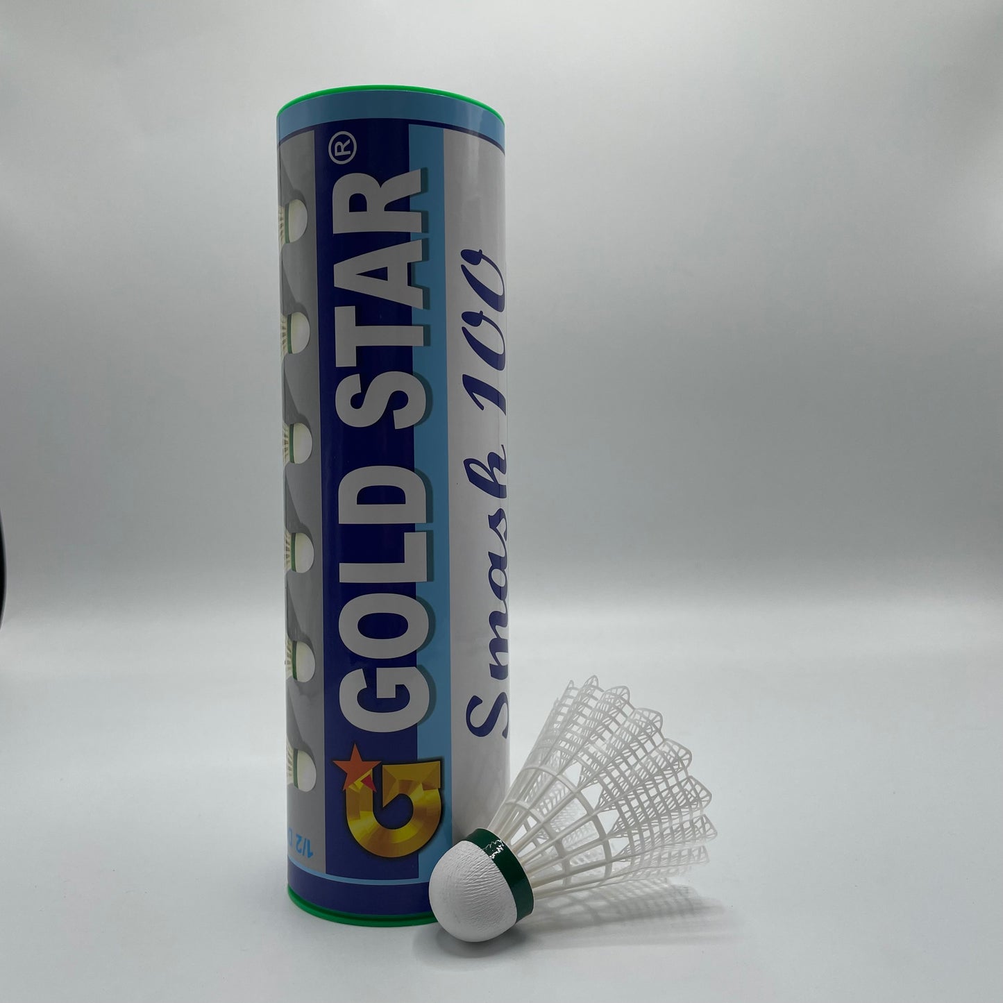 Goldstar Smash 100 Badminton Nylon Shuttle- Badminton Shuttle - Nylon -Shuttle - Yellow Shuttle