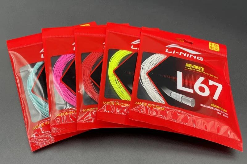 Li-ning L67 Original Badminton String- badminton-badminton strings-badminton Gutt-strings-gutt-racket strings-racket gutt