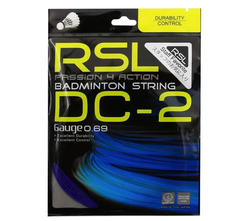 RSL DC-2 Original Badminton String - badminton-badminton strings-badminton Gutt-strings-gutt-racket strings-racket gutt