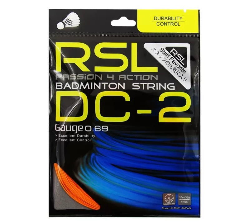 RSL DC-2 Original Badminton String - badminton-badminton strings-badminton Gutt-strings-gutt-racket strings-racket gutt