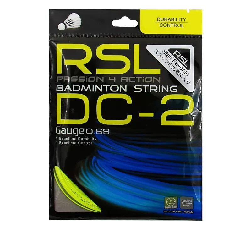 RSL DC-2 Original Badminton String - badminton-badminton strings-badminton Gutt-strings-gutt-racket strings-racket gutt