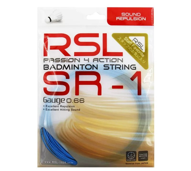 RSL SR-1 Original Badminton String - badminton-badminton strings-badminton Gutt-strings-gutt-racket strings-racket gutt