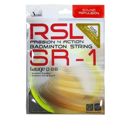 RSL SR-1 Original Badminton String - badminton-badminton strings-badminton Gutt-strings-gutt-racket strings-racket gutt