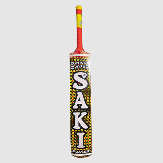 Saki Orignal Coconut Tapeball Cricket Bat