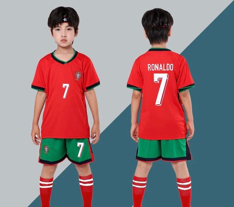 BUY Portugal Football Kit Kids IN PAKISTAN Sports Bazaar