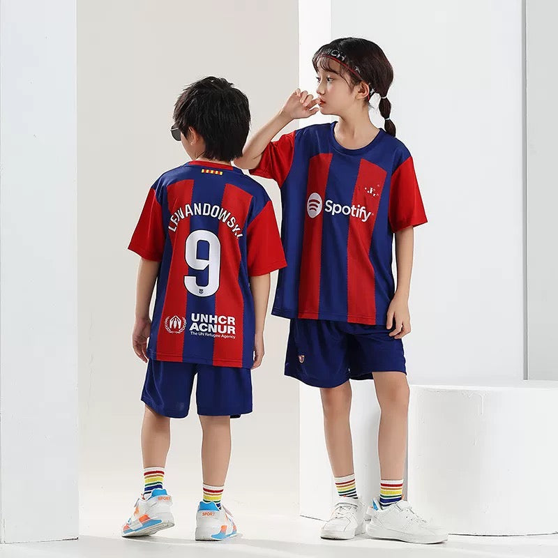 Barcelona Football Home Kit - Kids