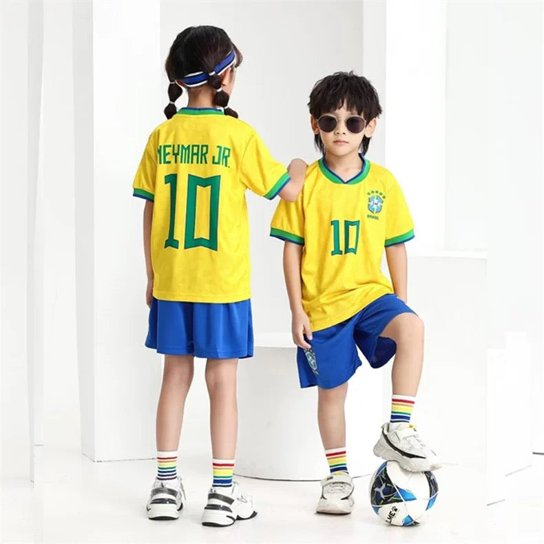 Brazil Football Kit - Kids